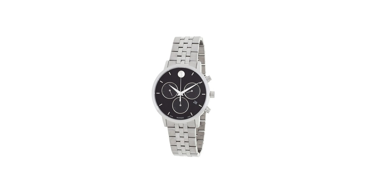 Movado Museum Classic Quartz Black Dial 607777