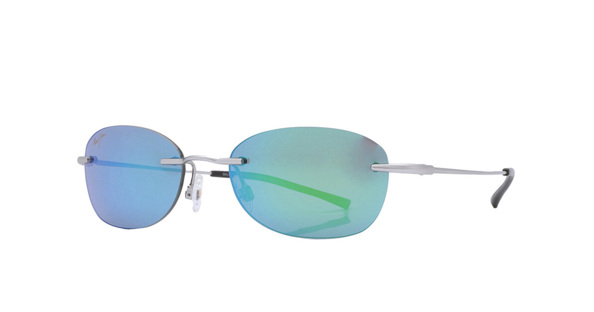 Maui Jim Unisex Aki Aki Polarized Rimless Sunglasses