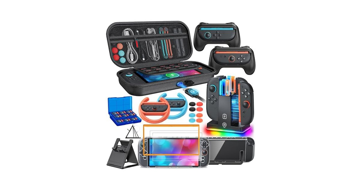 FYOUNG Switch 2 Case Bundle Accessories