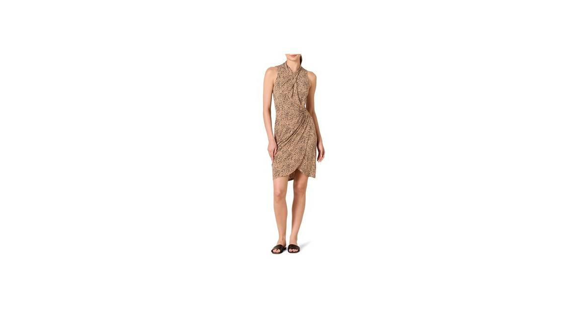 Amazon Essentials Women Sleeveless Crossover Dress