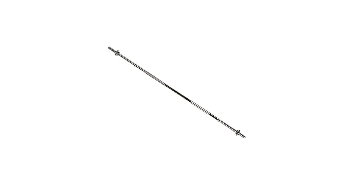 Fitvids Barbell Weight Set, Cast Iron 1"