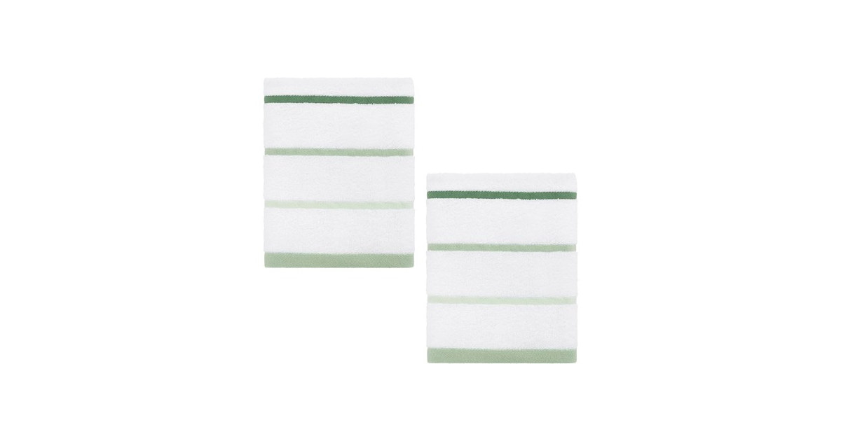 IZOD Towel Set, Plush Ringspun Cotton Blend 4-Pc