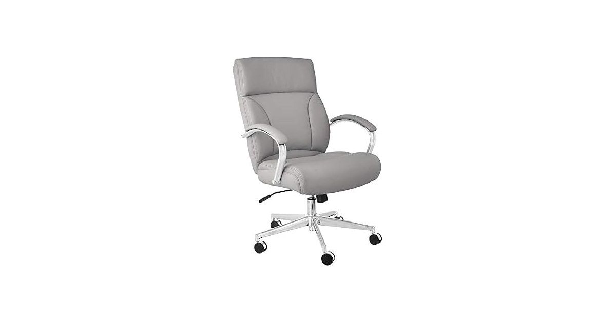 Amazon Basics Executive Desk Chair with Easy Assembly