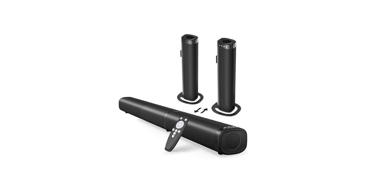 Puriom Sound Bar for Smart TV