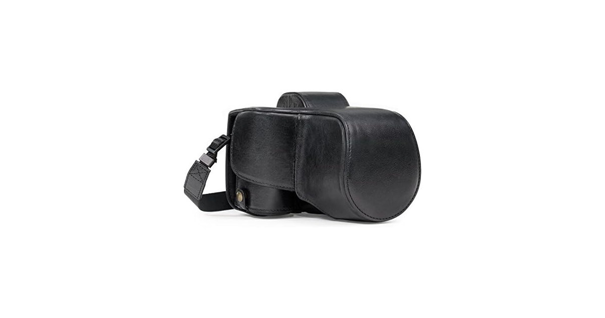 MegaGear Ever Ready Genuine Leather Camera Case