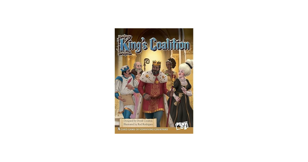 Play to Z King's Coalition Medieval Strategy Board Game