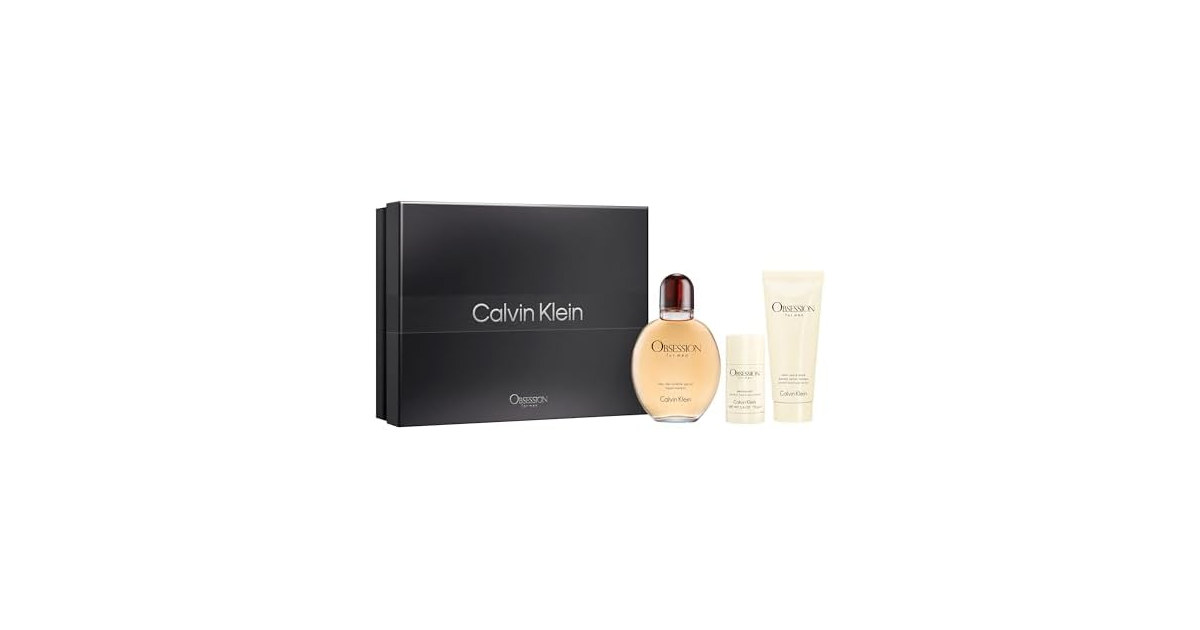 Calvin Klein Obsession Men 3 Pc Set M