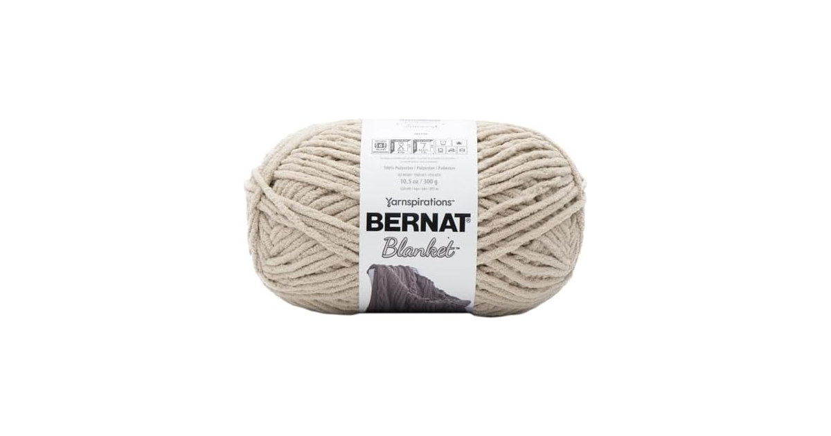 Yarn Blanket Almond