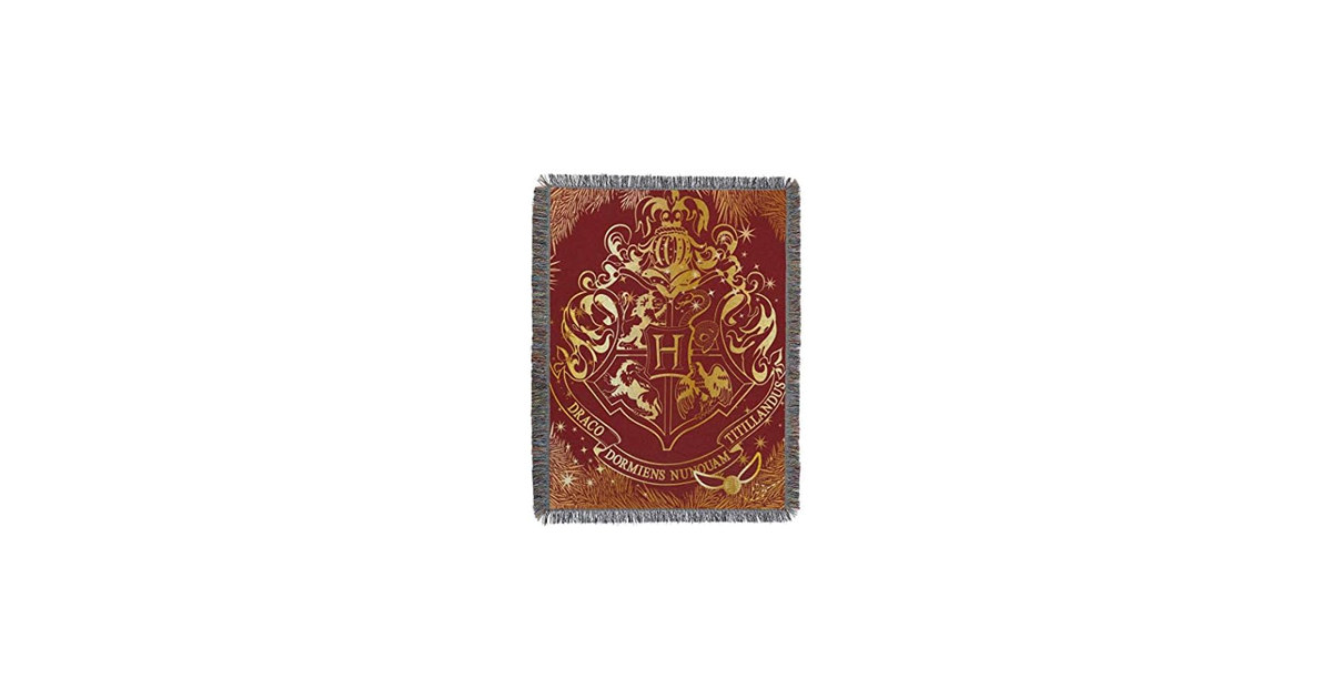 Harry Potter Hogwarts Tapestry Blanket