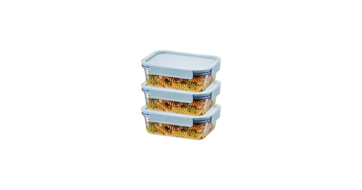 LocknLock The Clear Borosilicate Glass Food Containers