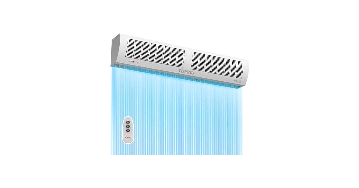 TURBRO 48-Inch Air Curtain Fan
