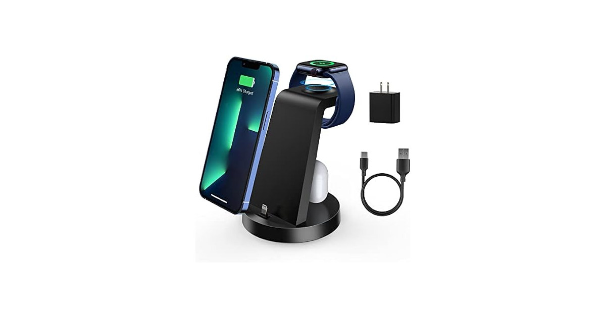 DUMTERR 3-in-1 Fast Charging Station