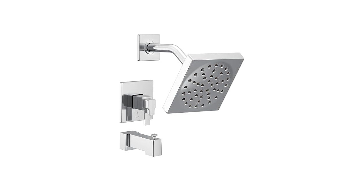 Moen 90 Degree Chrome M-CORE 4-Series Thermostatic Trim