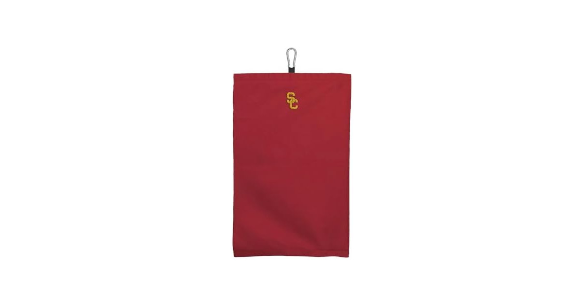 USC TROJANS NCAA Team Logo Micro Fiber Golf Inches