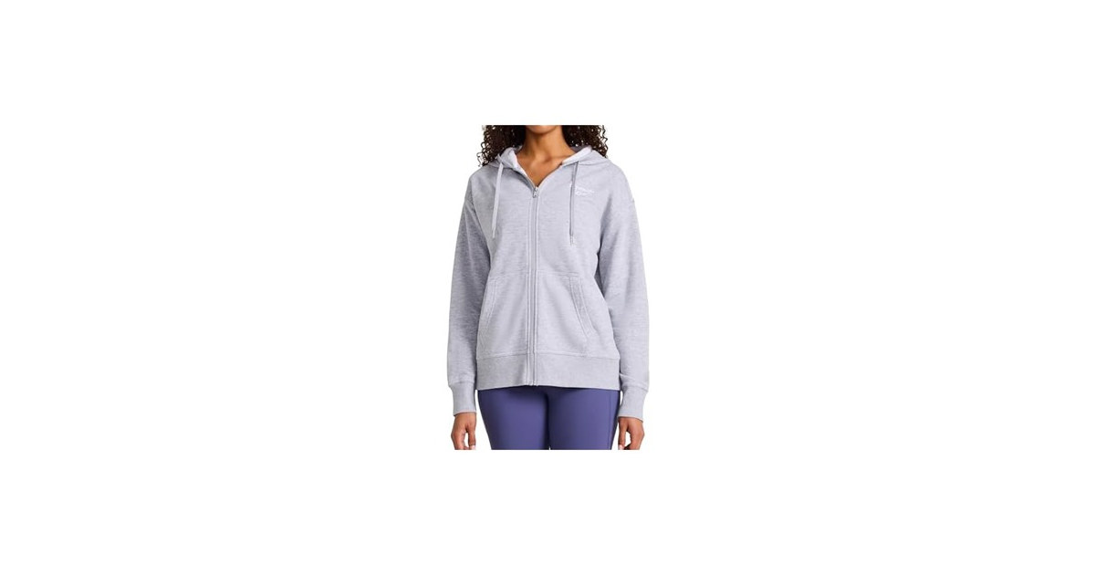 Reebok Women Embroidery Full-zip Hoodie