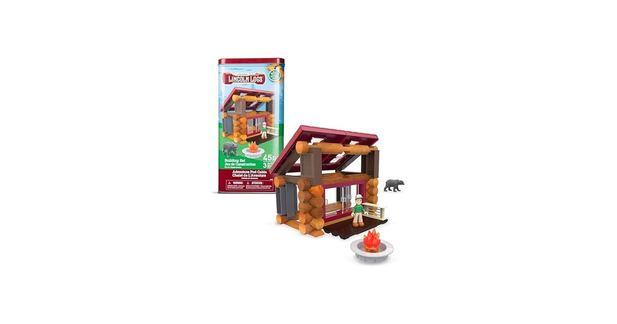 Lincoln Logs Adventure Pod Cabin