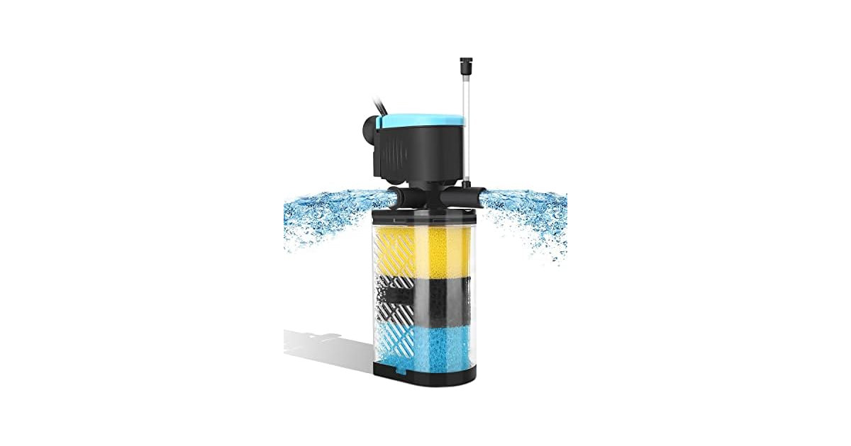 AquaMiracle Aquarium Filter 3-Stage