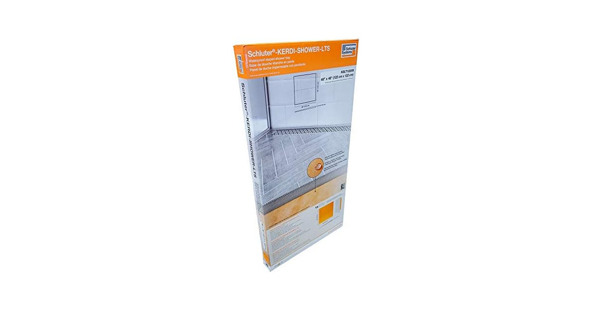 Schluter Kerdi 48" x 48" Linear Shower Tray