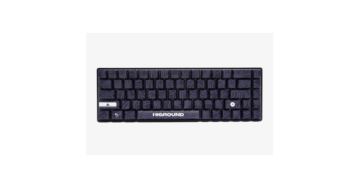 Higround Performance 65 Wired Keyboard Black Ice