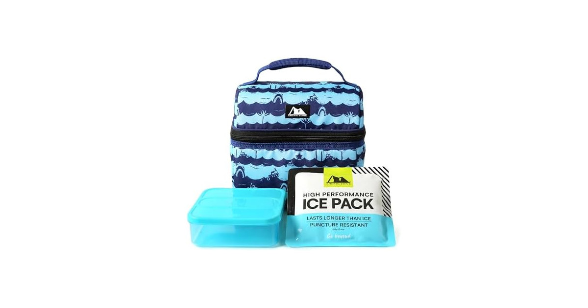 Arctic Zone Kids Lunch Bucket Deep Shark