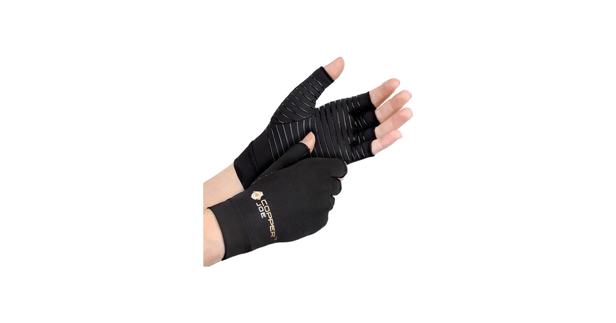 Copper Joe Fingerless Gloves 4Pk