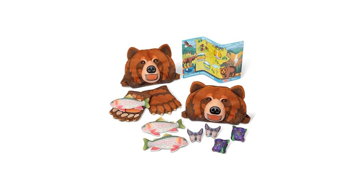 Grizzly Bear Games and Pretend Play Set