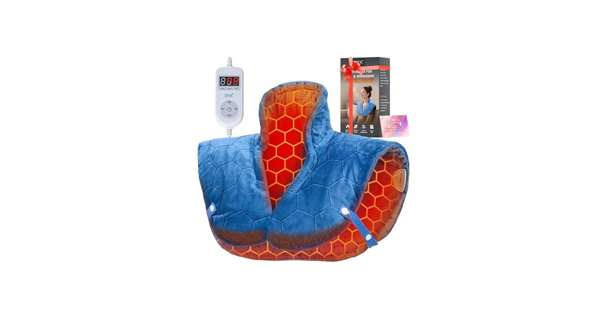nalax 30s Fast Heating Pad for Neck
