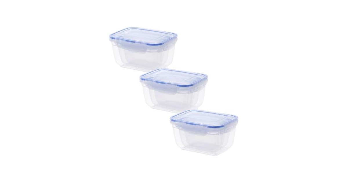 Superio Food Storage Containers, Set of 3