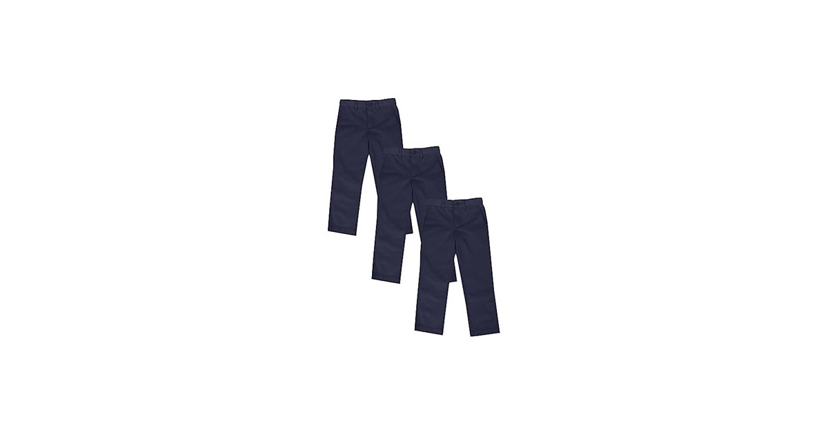 Boys 3PK Super Stretch Chino Pants