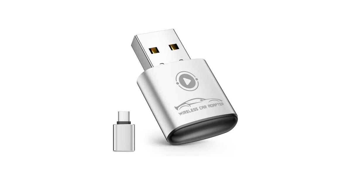 Aswoema CarPlay Adapter iPhone 2026