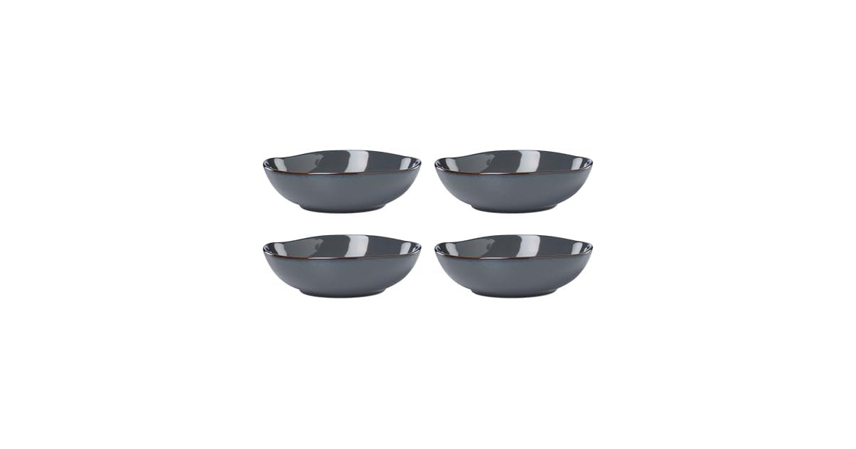 Oneida Organic Shades Gray Stoneware