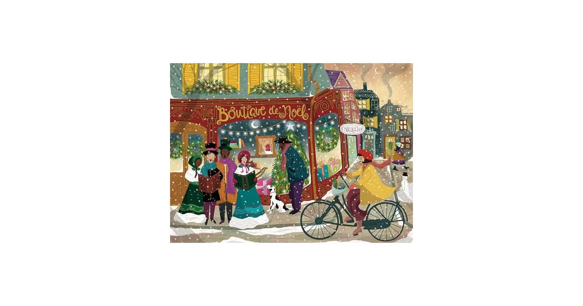 Springbok Boutique de Noel 500 Piece Jigsaw Puzzle