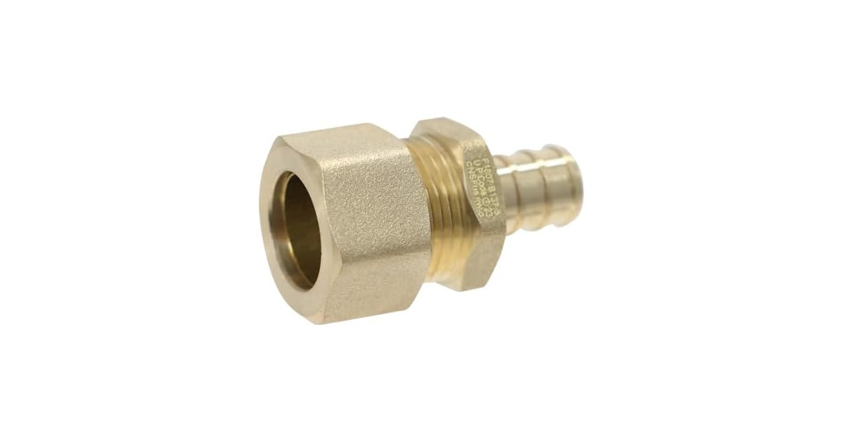 10 Pack XFITTING 5/8" OD Compression x 1/2"
