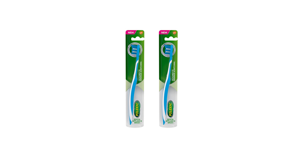 Dental Appliance Brush, Soft (Pack of 2)
