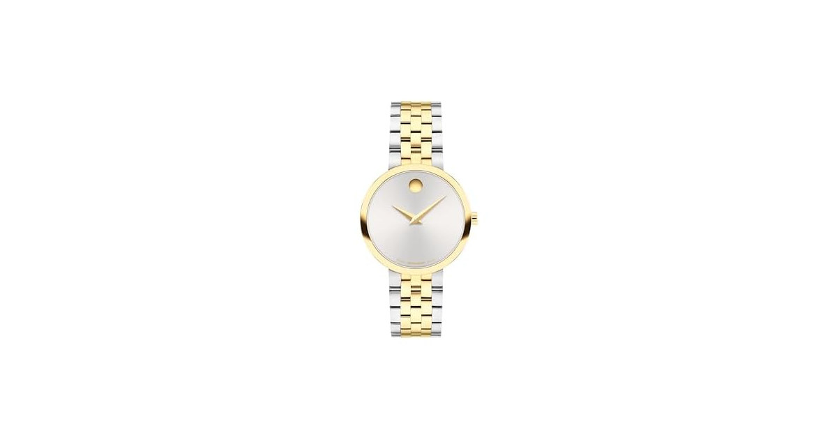 Movado Museum Quartz White Dial Ladies Watch