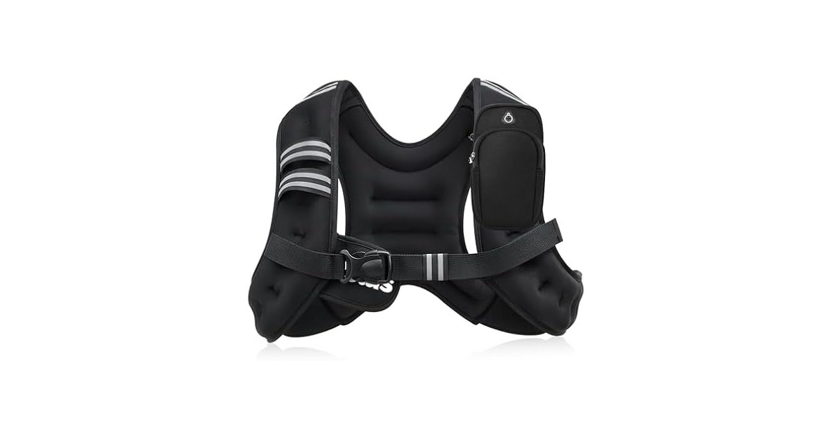 ZELUS 6lb Weighted Vest