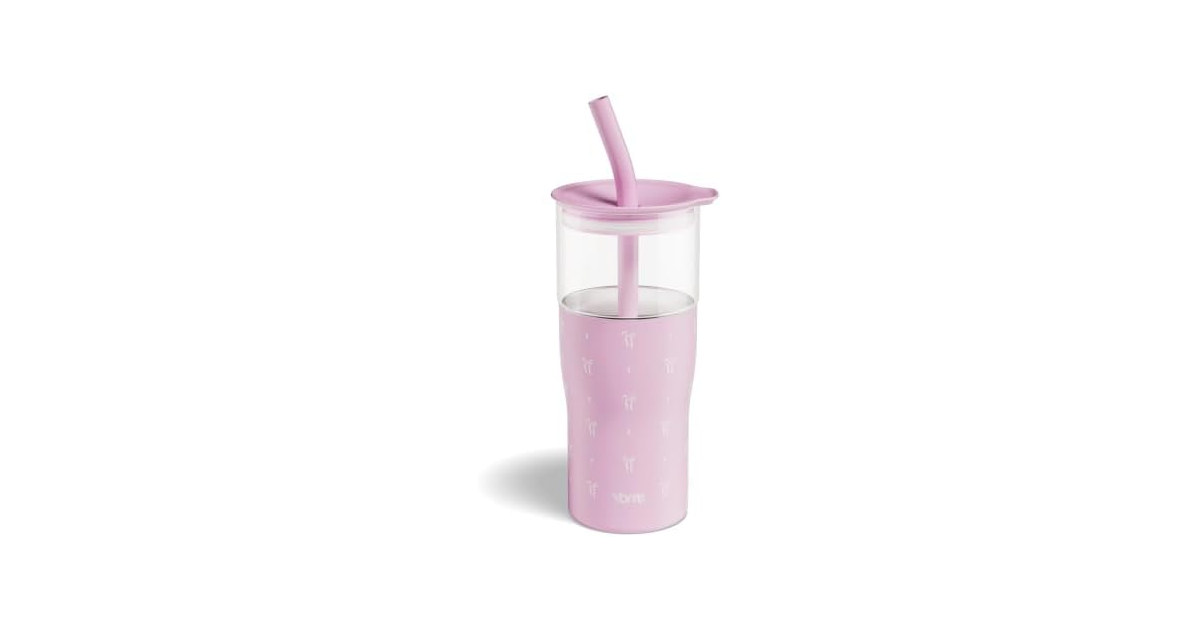 Elegant Bow Pink Insulated Glass