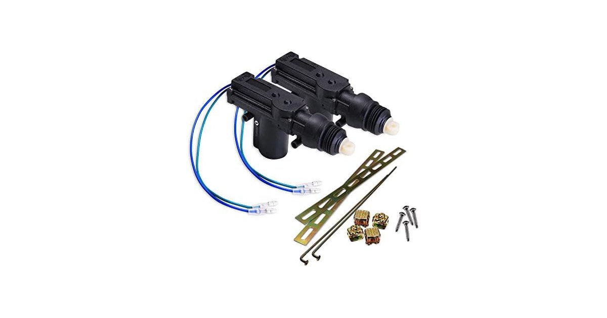 Zone Tech GA0032 Door Lock Actuator 2 pack