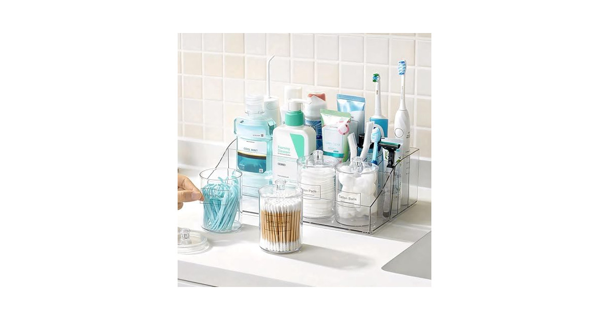 Vtopmart 5 PCS Bathroom Countertop Organizer