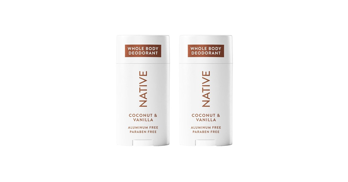 Whole Body Aluminum Free Deodorant, 2.3 oz (Pack of 2)