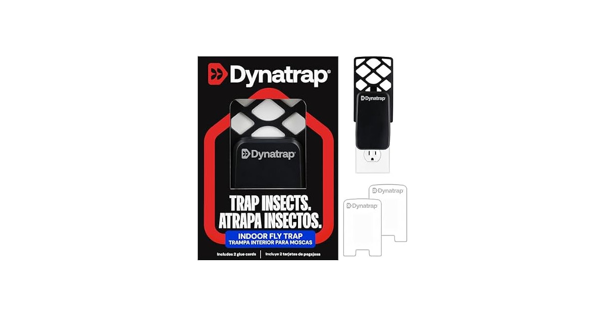 Dynatrap DT3007 Indoor Plug-in Fly Trap