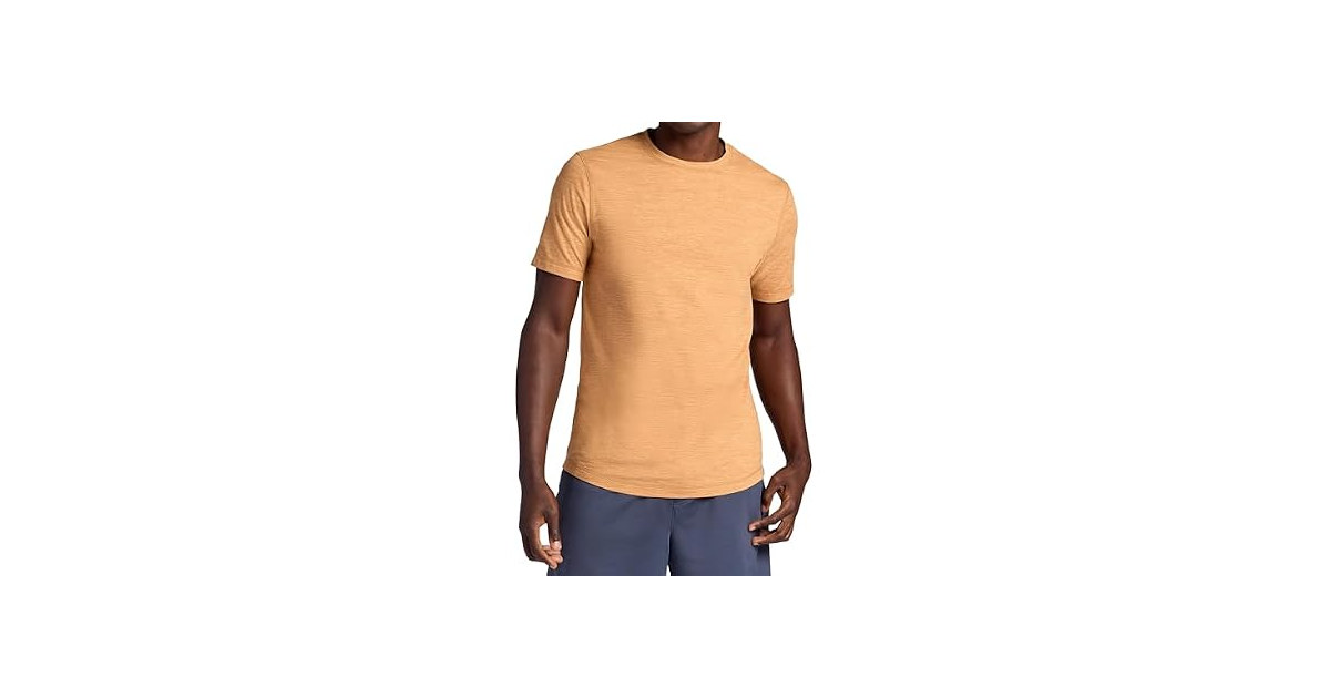 Gaiam Men Breathe Ease Short Sleeve Crewneck Top