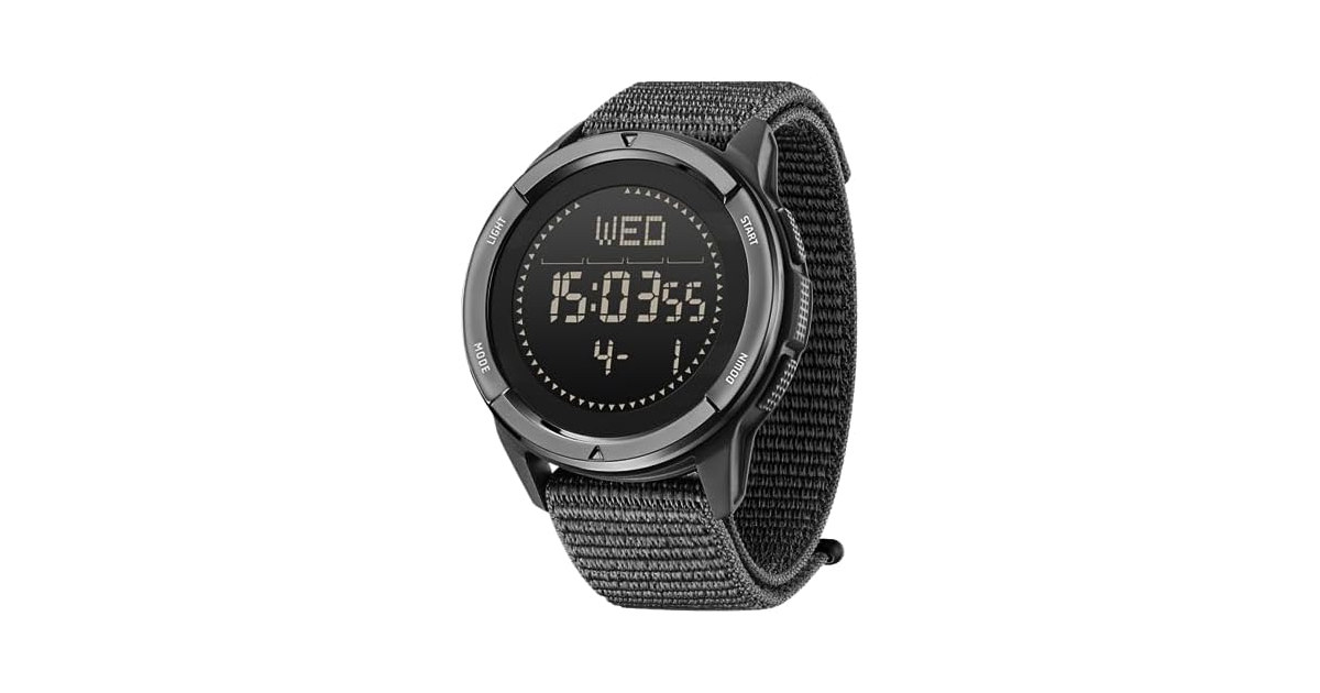CakCity Digital Waterproof Watch