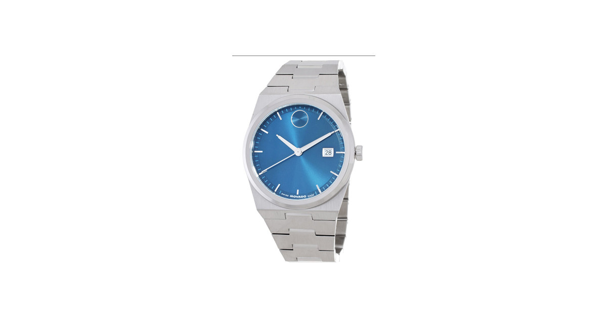 Movado BOLD Quest Quartz Blue Dial Men's Watch