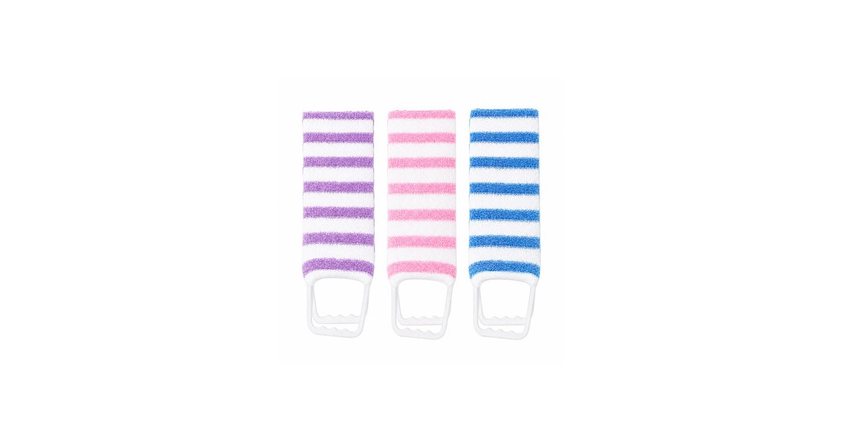 3-PK Shower Back Scrubber