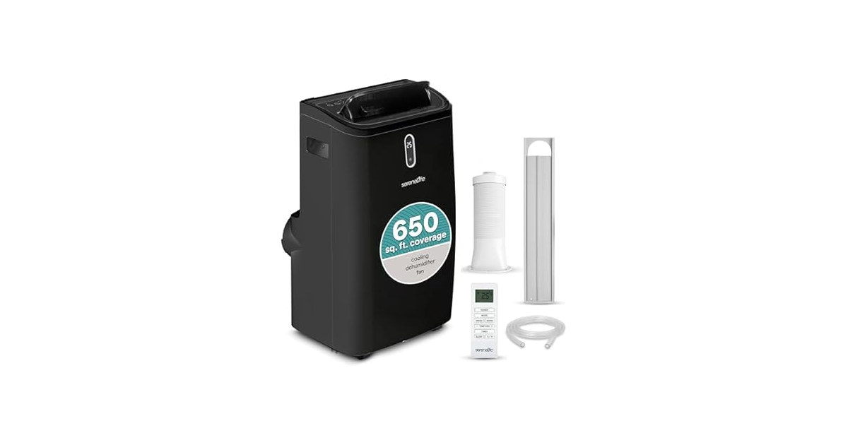 SereneLife 14,000 BTU Portable Air
