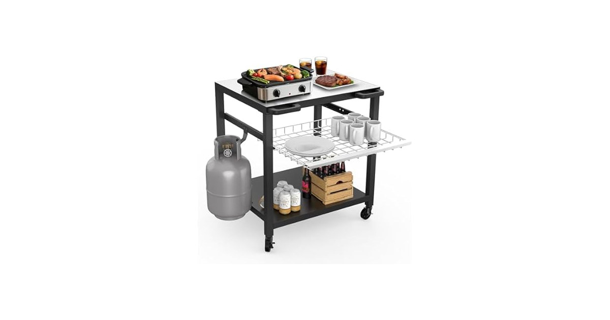 NUUK 40010-VC 30" Deluxe Stainless Pizza Table