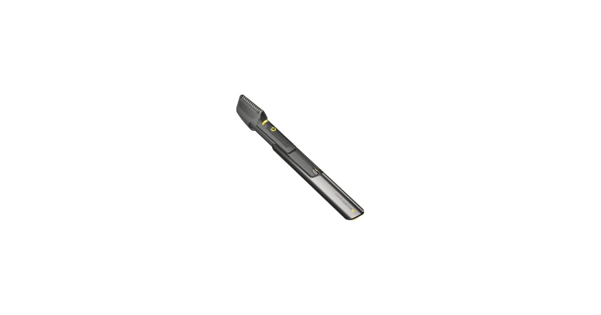 Microtouch Titanium Trim, Lighted Hair Cutting Too