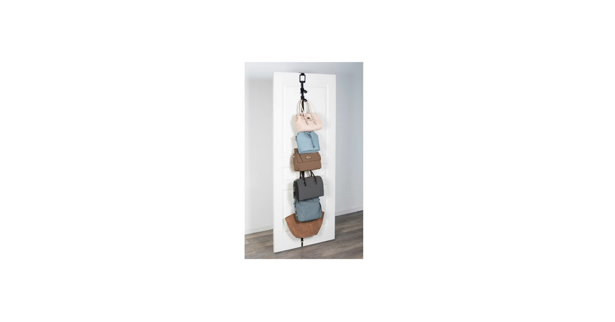 J&V Textiles AD9-6130 Over The Door Purse Organizer