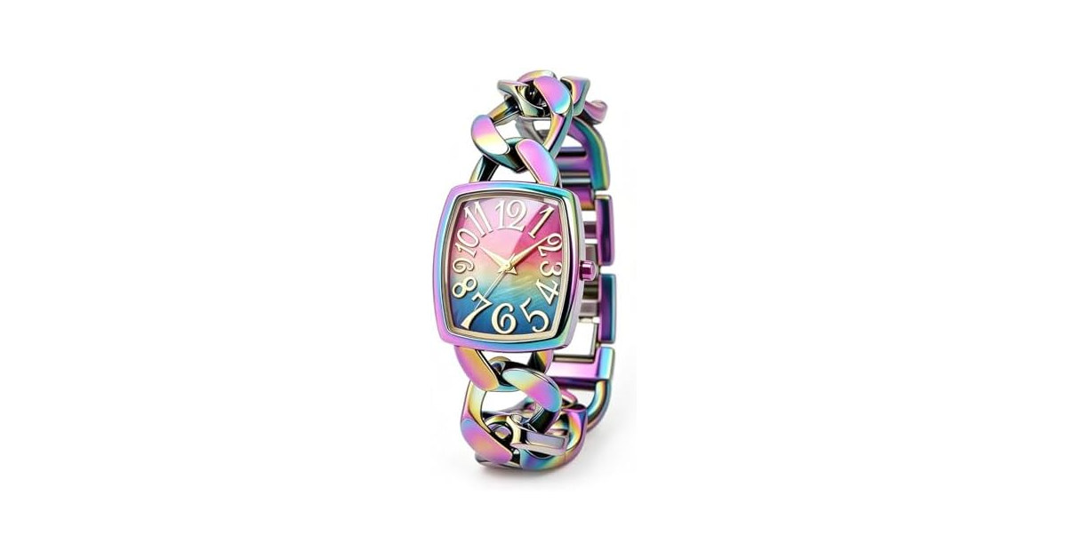 Bisley Rainbow Watch for Women Chain